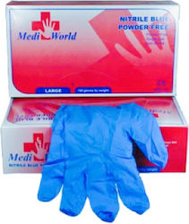 Nitrile Examination Gloves Blue 100pcs