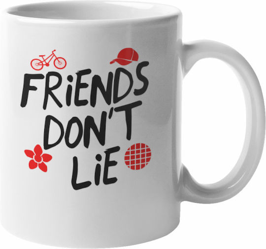 Don't Lie Frdlmug Κούπα Κεραμική Λευκή
