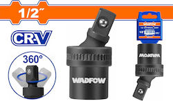 Wadfow Adjustable Socket Pneumatic with Square Drive 1/2" Diameter 1/2"