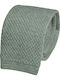 Zaza Men's Tie Wool Knitted in Gray Color
