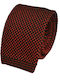 Zaza Men's Tie Wool Knitted in Red Color