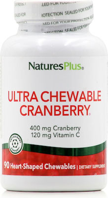 ULTRA Chewable Cranberry Cranberry 90 μασώμενες ταμπλέτες Cranberry Strawberry
