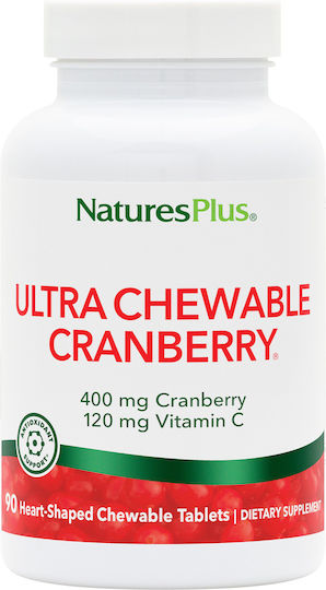ULTRA Chewable Cranberry 90 Chewable Tablets Cranberry Strawberry