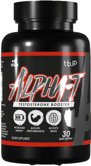 Trainiert von Jp Alpha T | Testosteron-Booster mit Fadogia & Tongkat Ali [120 Kapseln]