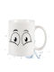 Eyes Tasse Keramik Weiß 295ml 1Stück