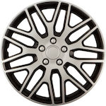 Versaco Set Capace Roți Auto Dakar 4buc 14" Argint/Argint