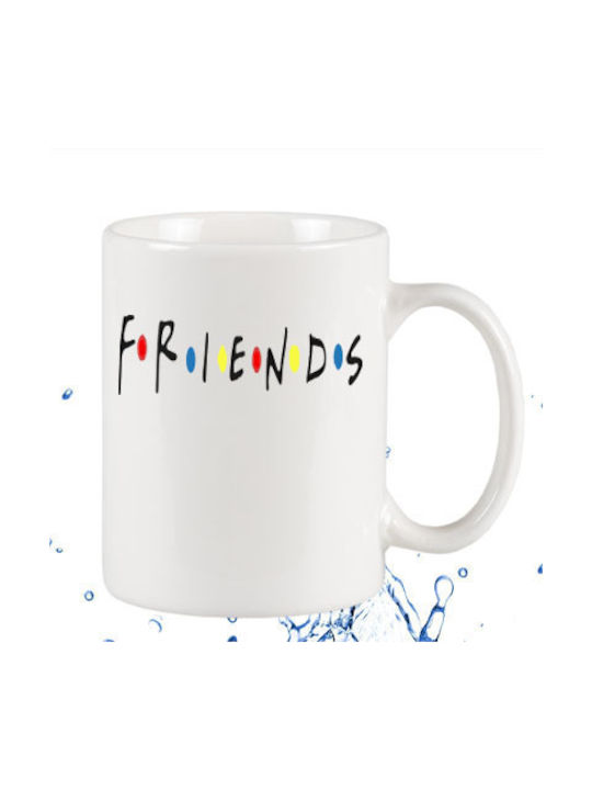 Friends Tasse Keramik Weiß 1Stück