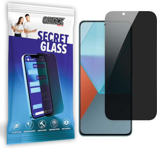 GrizzGlass Керамичен Поверителност Защитен екран (Redmi Note 13 Pro 4G / Poco M6 Pro 4G)
