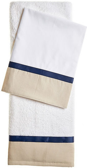 Nuova Vita Beige Christening Oilcloths Set 2 Pieces