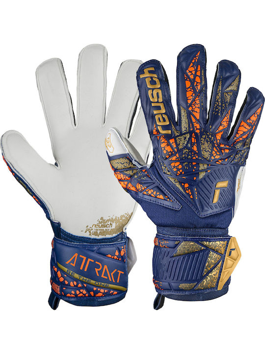 Reusch Attrakt Grip Γάντια Τερματοφύλακα Ενηλίκων Μπλε