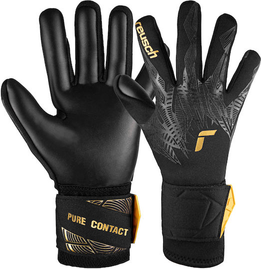 Reusch Pure Contact Infinity Torwarthandschuhe Kinder Schwarz