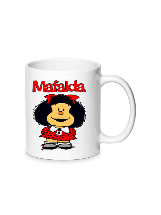 Mafalda Mug White 330ml