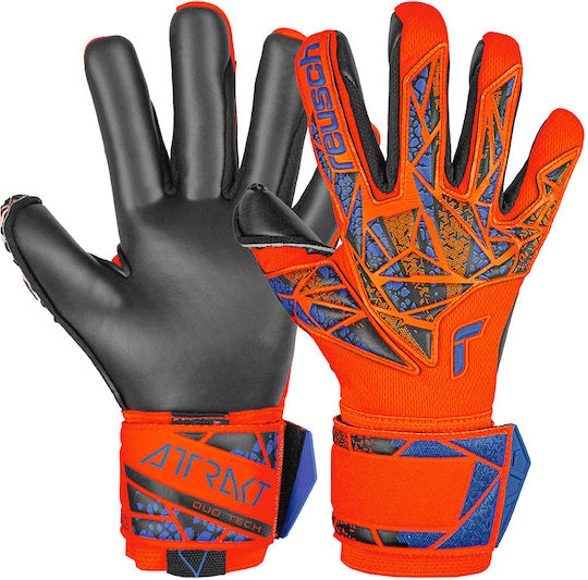 Reusch Attrakt Duo Adults Goalkeeper Gloves Orange