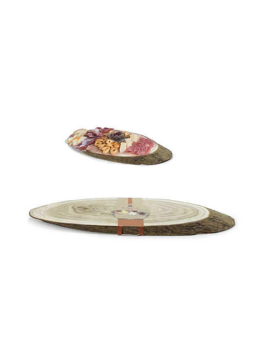 ArteLibre Wooden Cheese Serving Platter 63x18x3cm