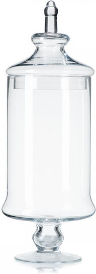 Palma Emporio Decorative Vase Transparent 17x50cm