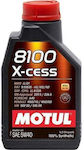 Motul 8100 X-cess Synthetic Car Lubricant 5W-40 A3/B4 / LL 1lt