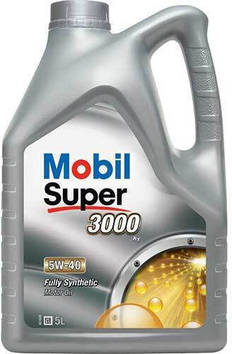Mobil Super 3000 Синтетичен Масло за Автомобили 5W-40 4лт