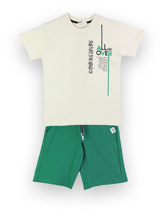 Nek Kids Wear Set Sommer 2Stück Ice/green