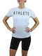 Γυναικείο Αθλητικό T-shirt Fast Drying Λευκό