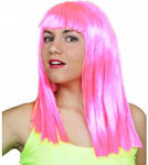 Carnival Wig Straight Pink