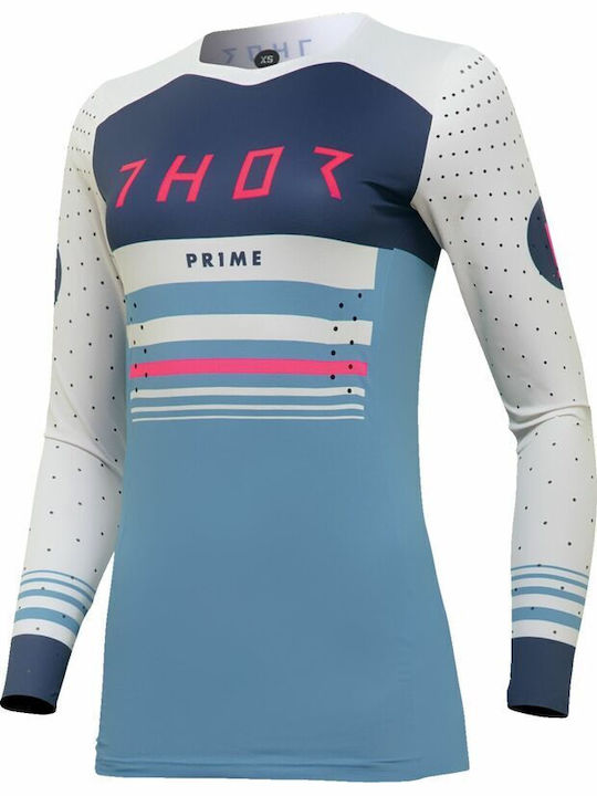 Thor Prime Frauen Motocross-Shirt Farbe