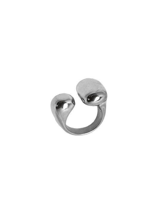 Ring Bold Drops Made of Steel Mi37519