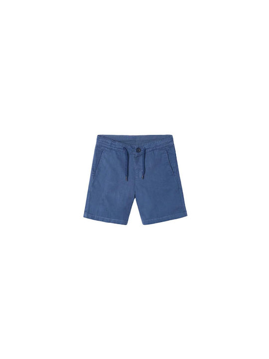 Mayoral Kinder Shorts/Bermudas Stoff Blau Marine