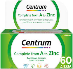 Centrum Complete From A to Zinc Multivitamin 60 Tablets