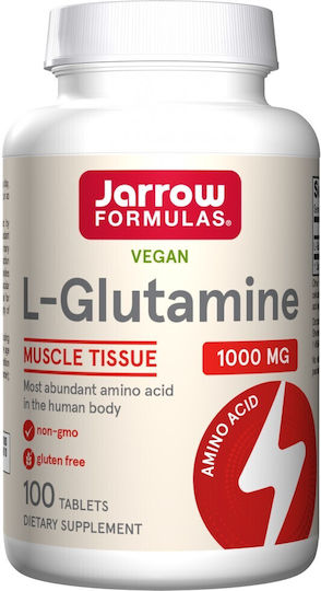 Jarrow Formulas L-glutamine 1000 Mg [100 Ταμπλέτες]