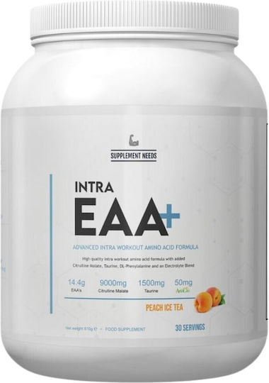 Supplement Needs Intra Eaa+ | With Citrulline & Electrolytes [810 Grams] Cold Peach Tea