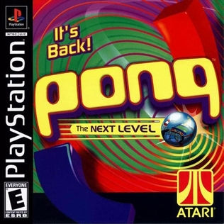 Pong: The Next Level PS1 Game (Used)