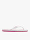 By The Sea Women's Flip Flops White