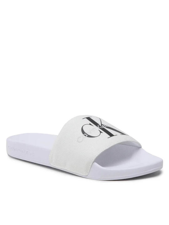 Calvin Klein Slides σε Λευκό Χρώμα