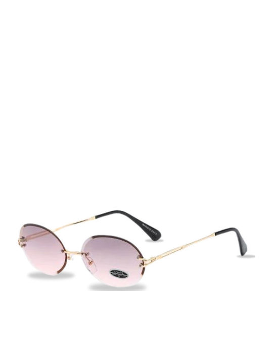 Max Air Sunglasses Silver with Metal Frame & Gray Lens