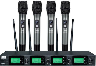 DNA Wireless Microphone RV-4 Set