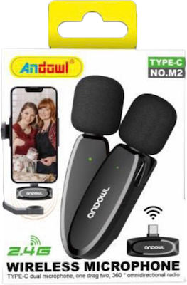 Andowl Microfon Wireless No.m2 Revers FDNOM2