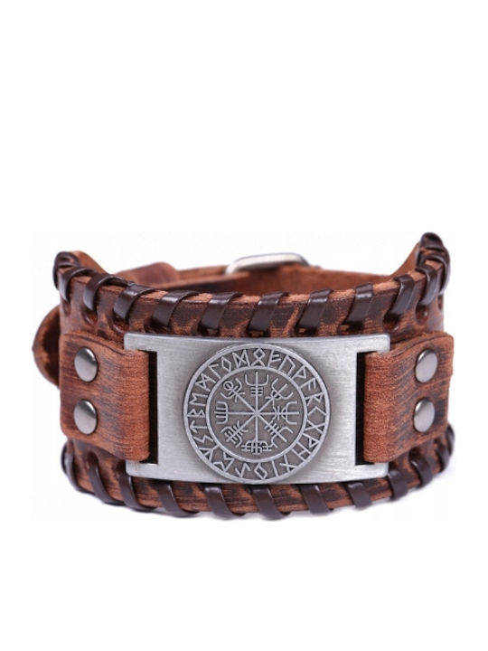 Men's Wiking Nordic Compass Bracelet Runa 451