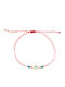 Handgefertigtes Armband mit bösem Auge und Design - Bra1414