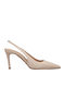Leder Pumps Weiß