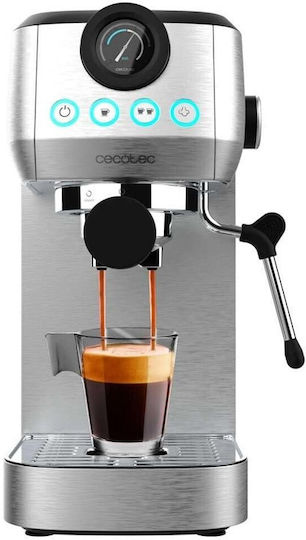 Cecotec Power Espresso 20 Steel Pro Automatic Espresso Machine 1350W Pressure 20bar Steel
