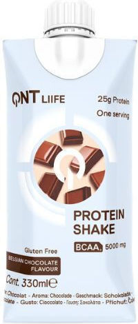 QNT Protein Shake Протеин Суроватъчен Без Глутен с Вкус Шоколад 330мл