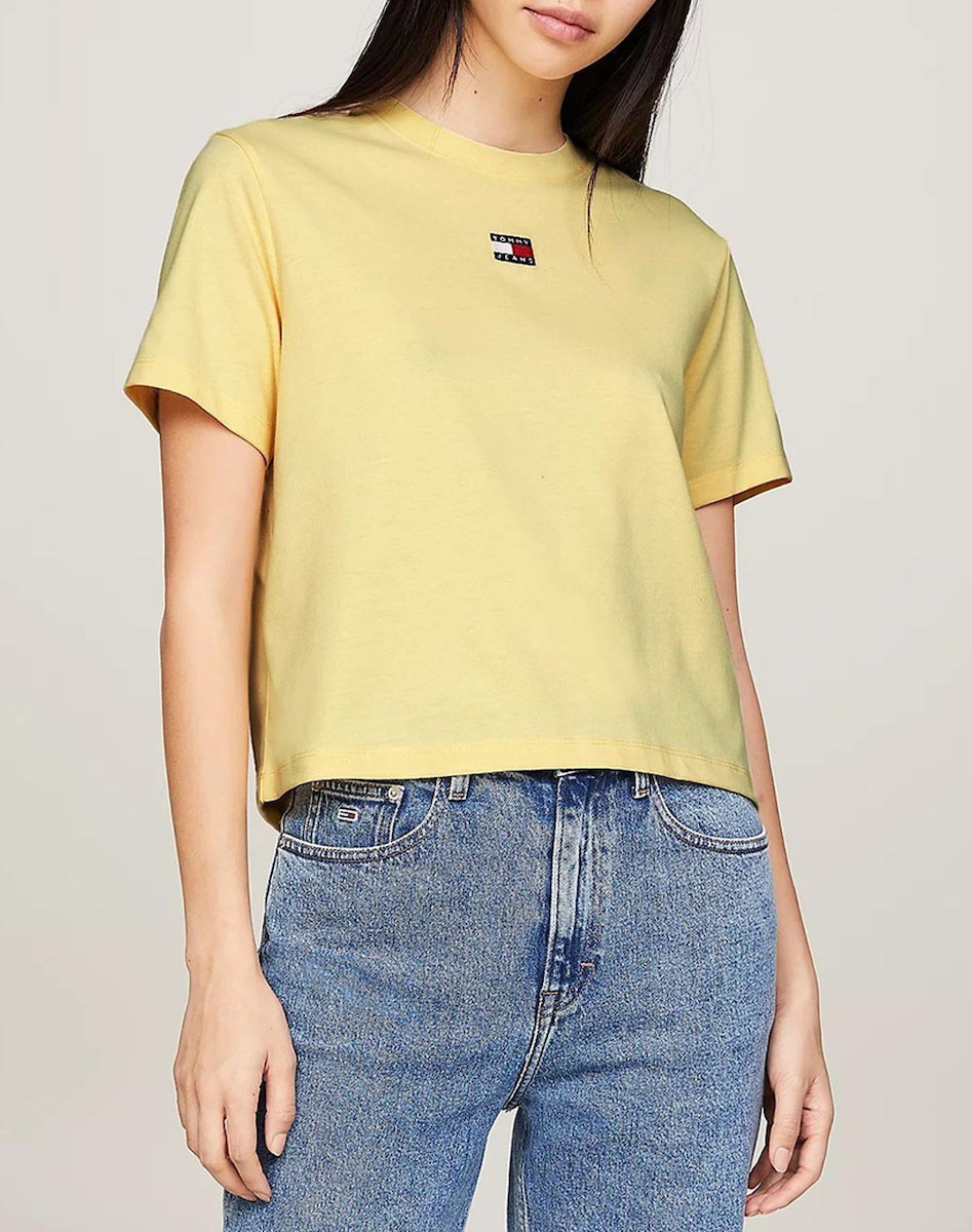 Tommy Hilfiger Tommy Women's T-shirt Yellow DW0DW17391-ZHO