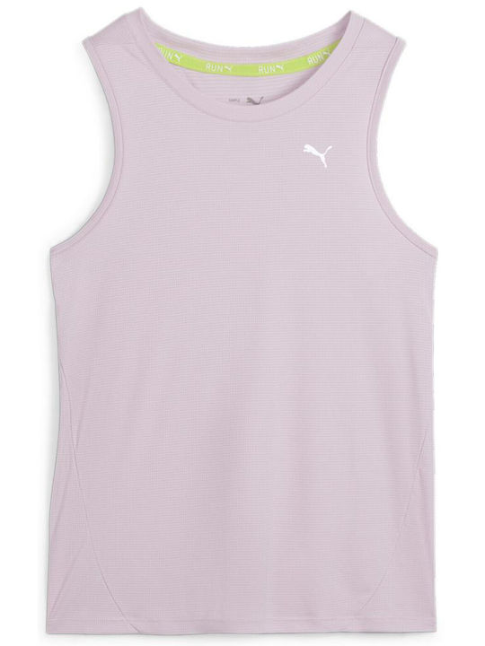 Puma Women's Athletic Blouse Sleeveless Fast Drying Pink