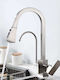 Poly Kitchen Faucet Counter Silver