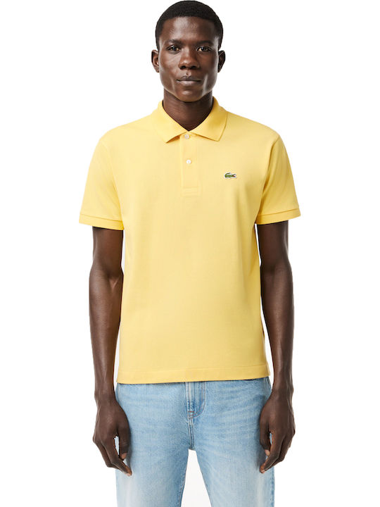 Lacoste Polo T-shirt Κίτρινο