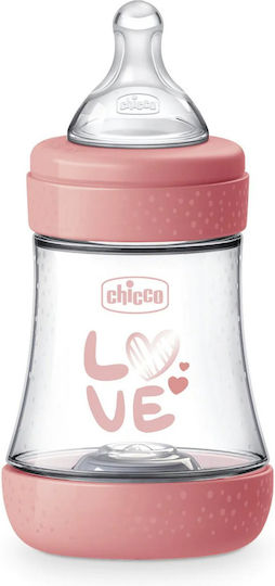 Chicco Πλαστικό Μπιμπερό Perfect Κατά των Κολικών με Θηλή Σιλικόνης 150ml για 0+ μηνών