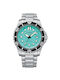 Citizen Aqua Blue Dial Nj0170-83x Automatic Watch - Men's 43mm