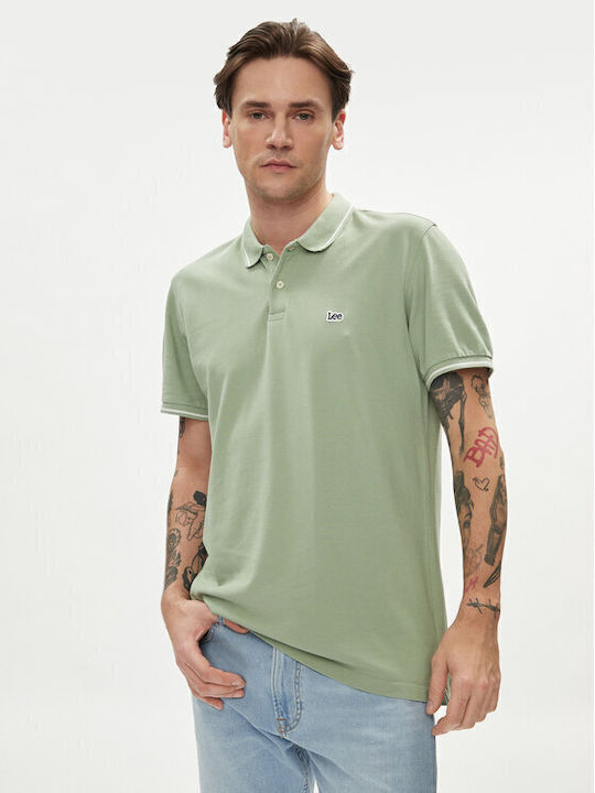 Lee Polo T-shirt Πράσινο