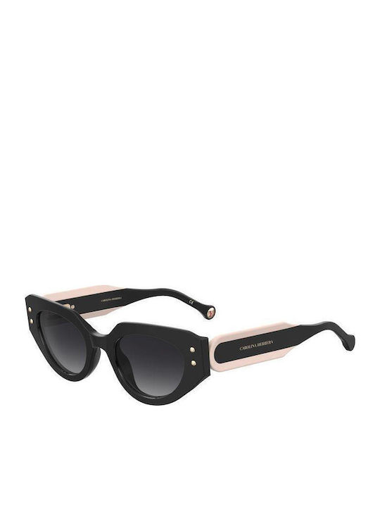 Carolina Herrera Sunglasses Μαύρα with Acetate Frame & Black Lens Carolina Herrera Sunglasses Μαύρα with Acetate Frame & Black Lens