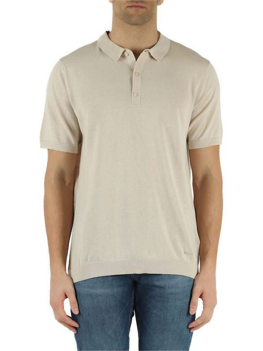 Polo Bluză cu mânecă scurtă Beige